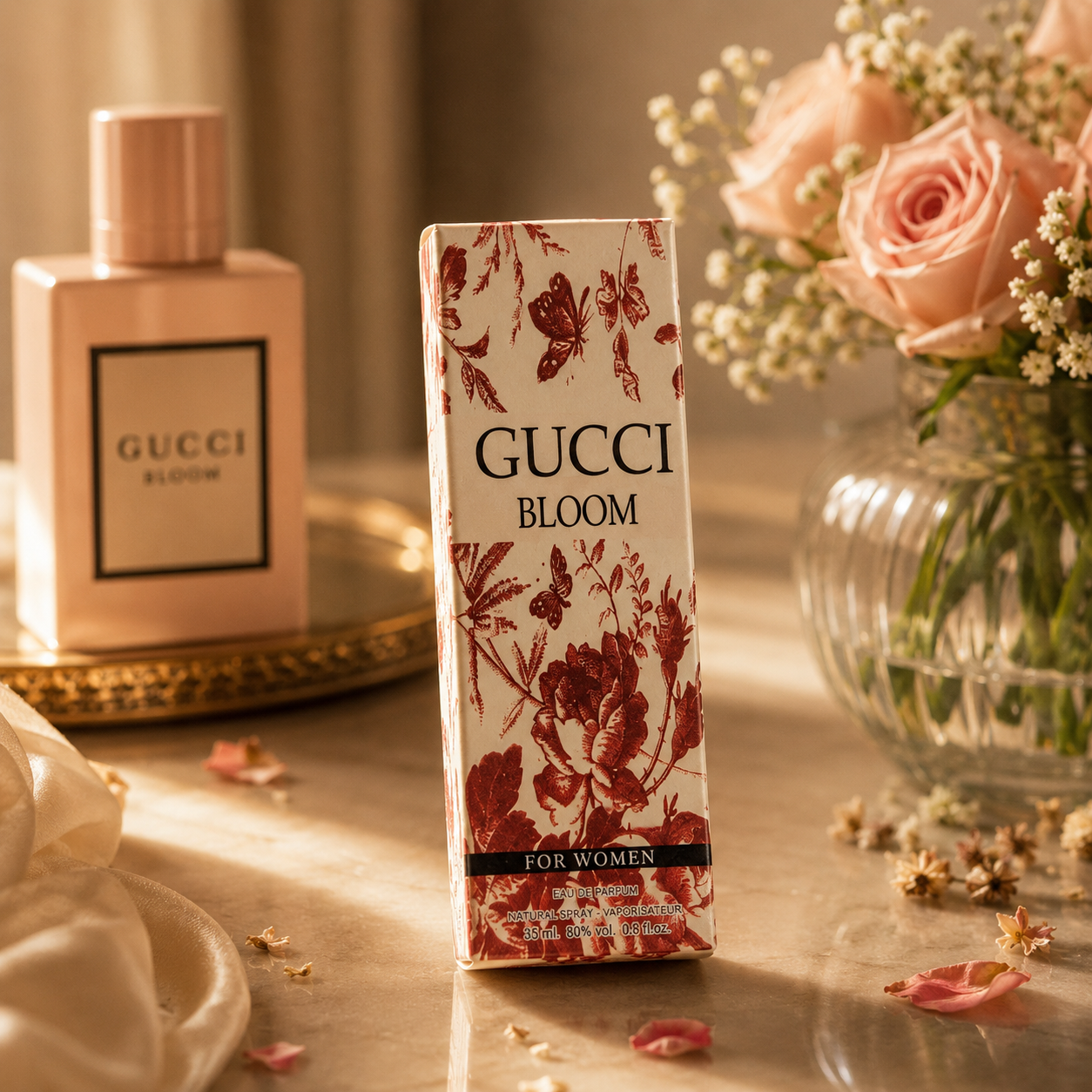 سز گوچی بلوم (cucci Bloom)۳۵ میل شرکت الحمبرا عطر جیبی - تصویر 1